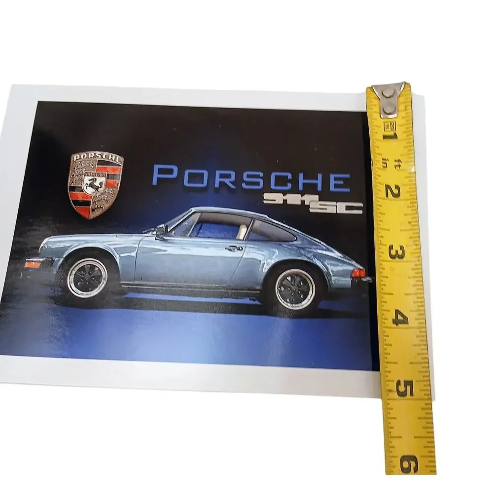 8‎ Luxury Cars GREETING CARDS FEATURING Porsche & Rolls Royce Blank w Envelopes